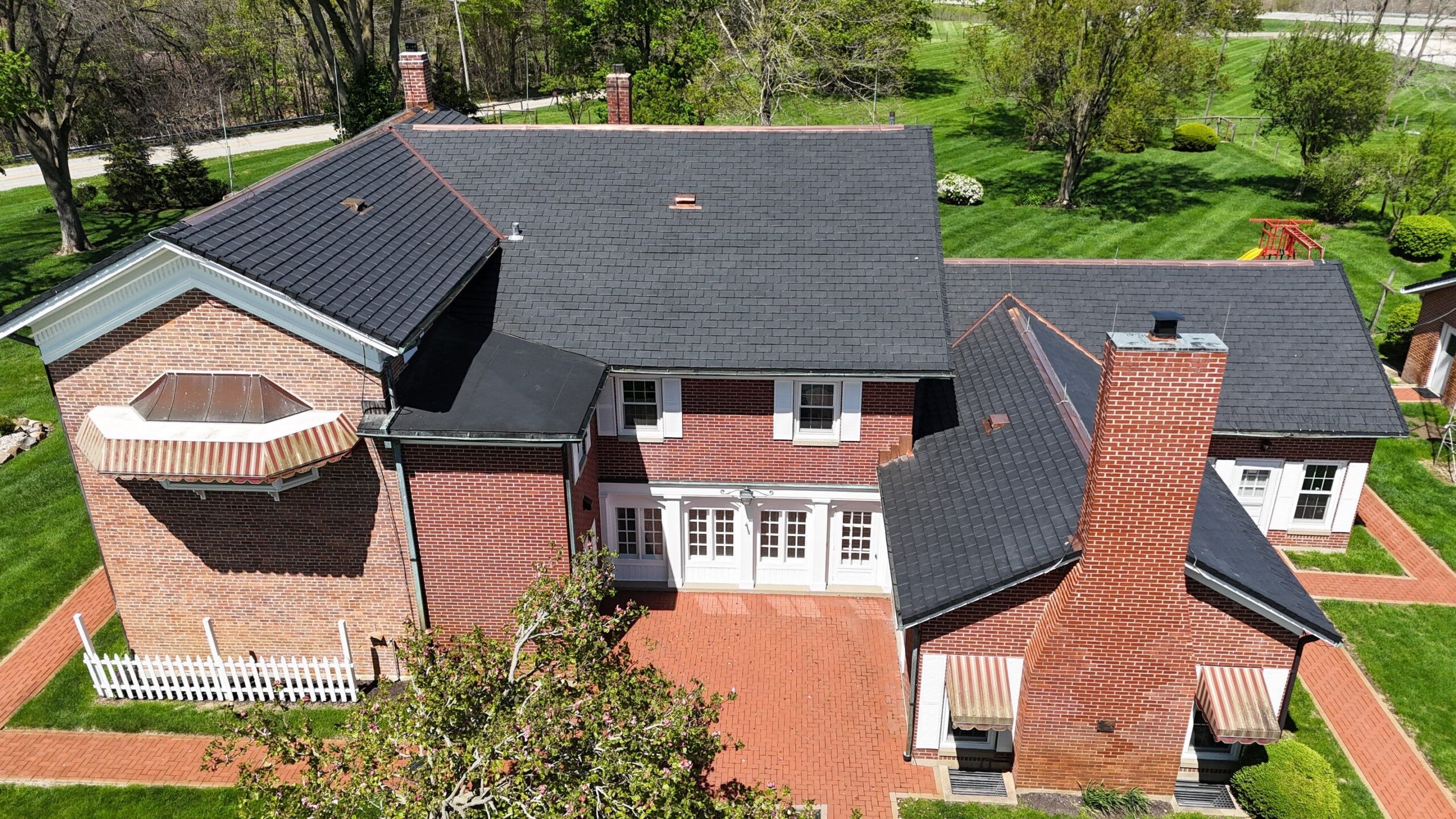 roof repaired in carmel indiana by red bird roofing